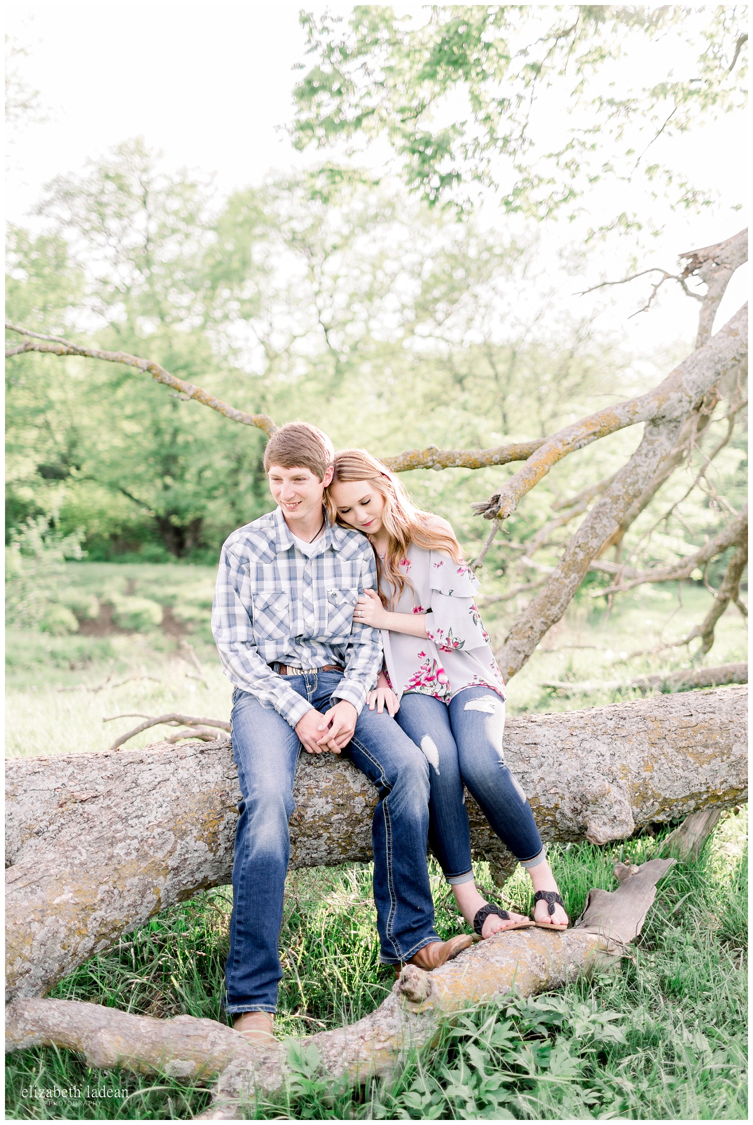  Candid engagement session in Kansas City 