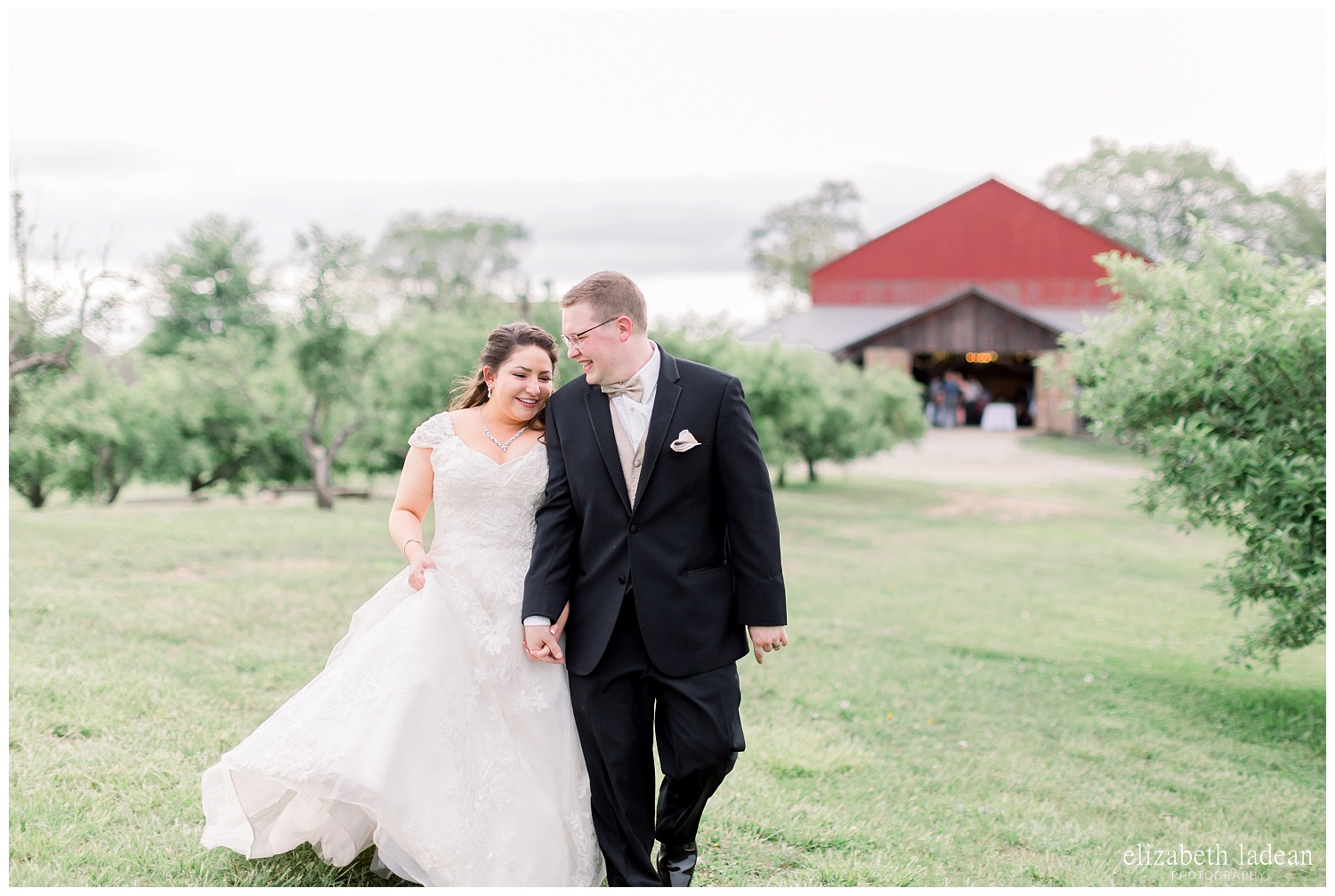 Weston Red Barn farm wedding photography