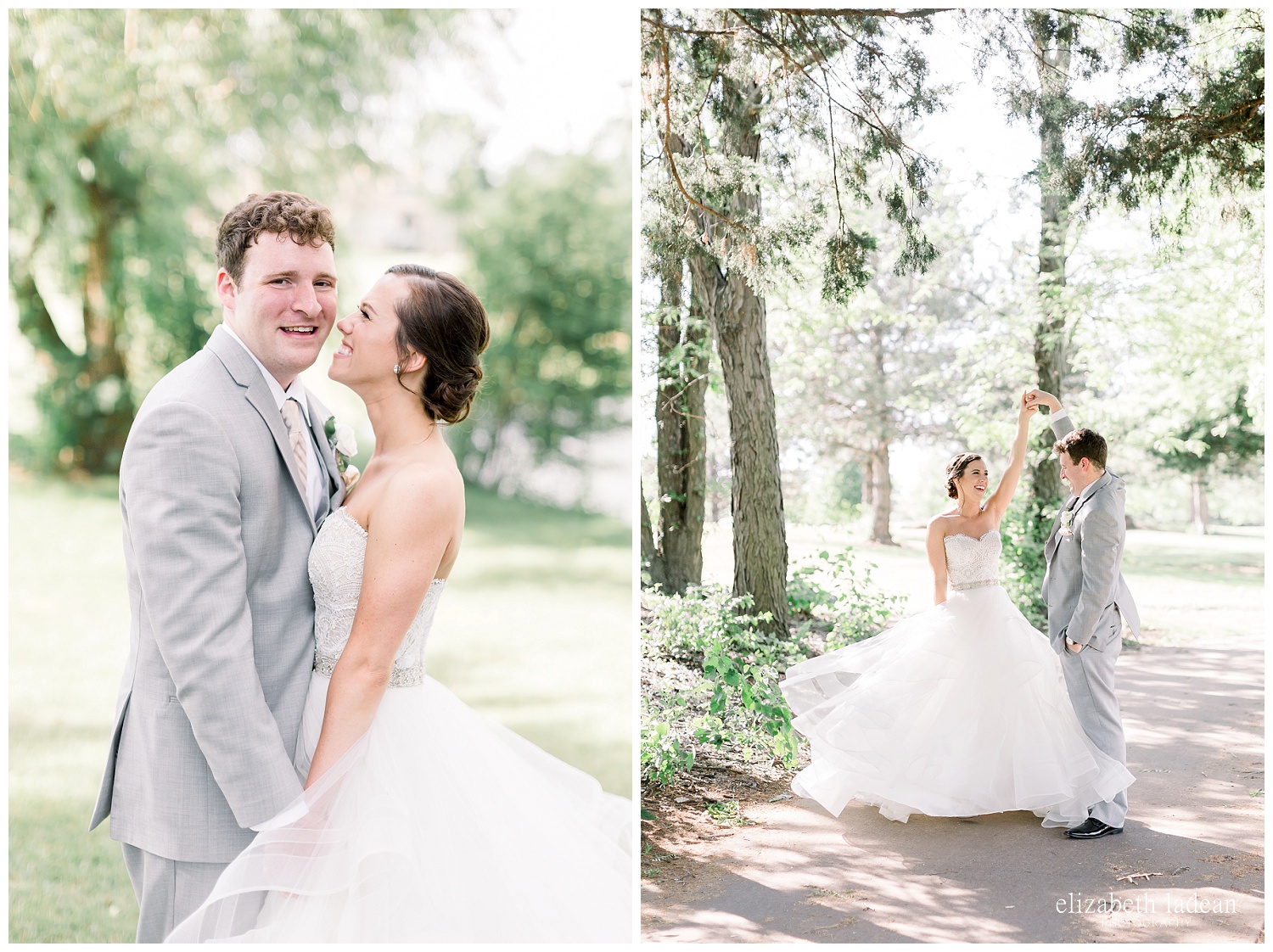  Deer Creek Golf Club in Kansas, wedding photography, bride and groom portraits 