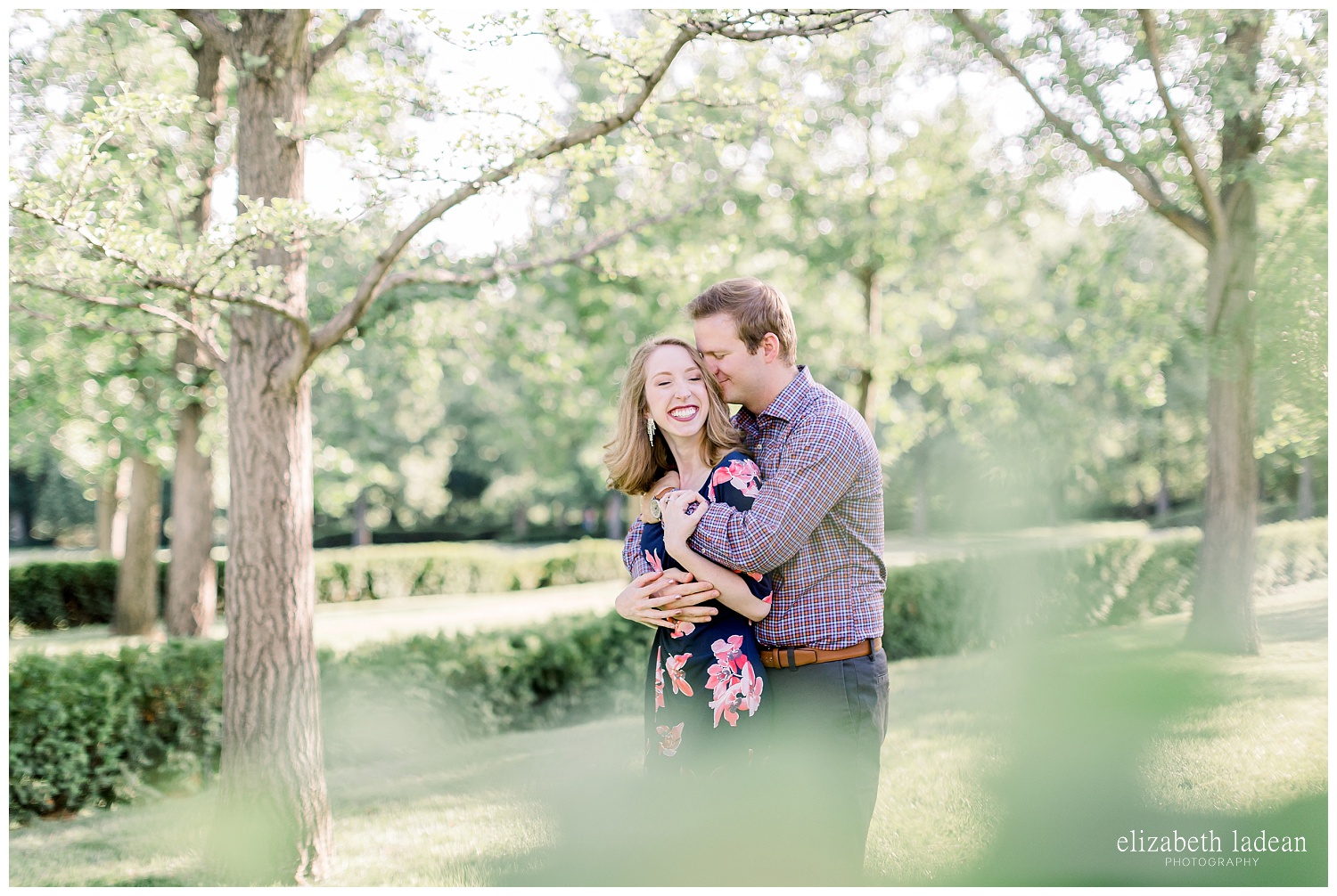 adventurous natural light engagement photography in kansas city