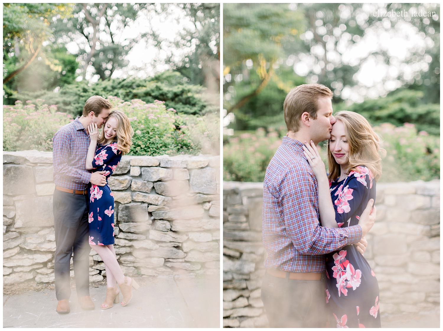 Loose Park engagement photography