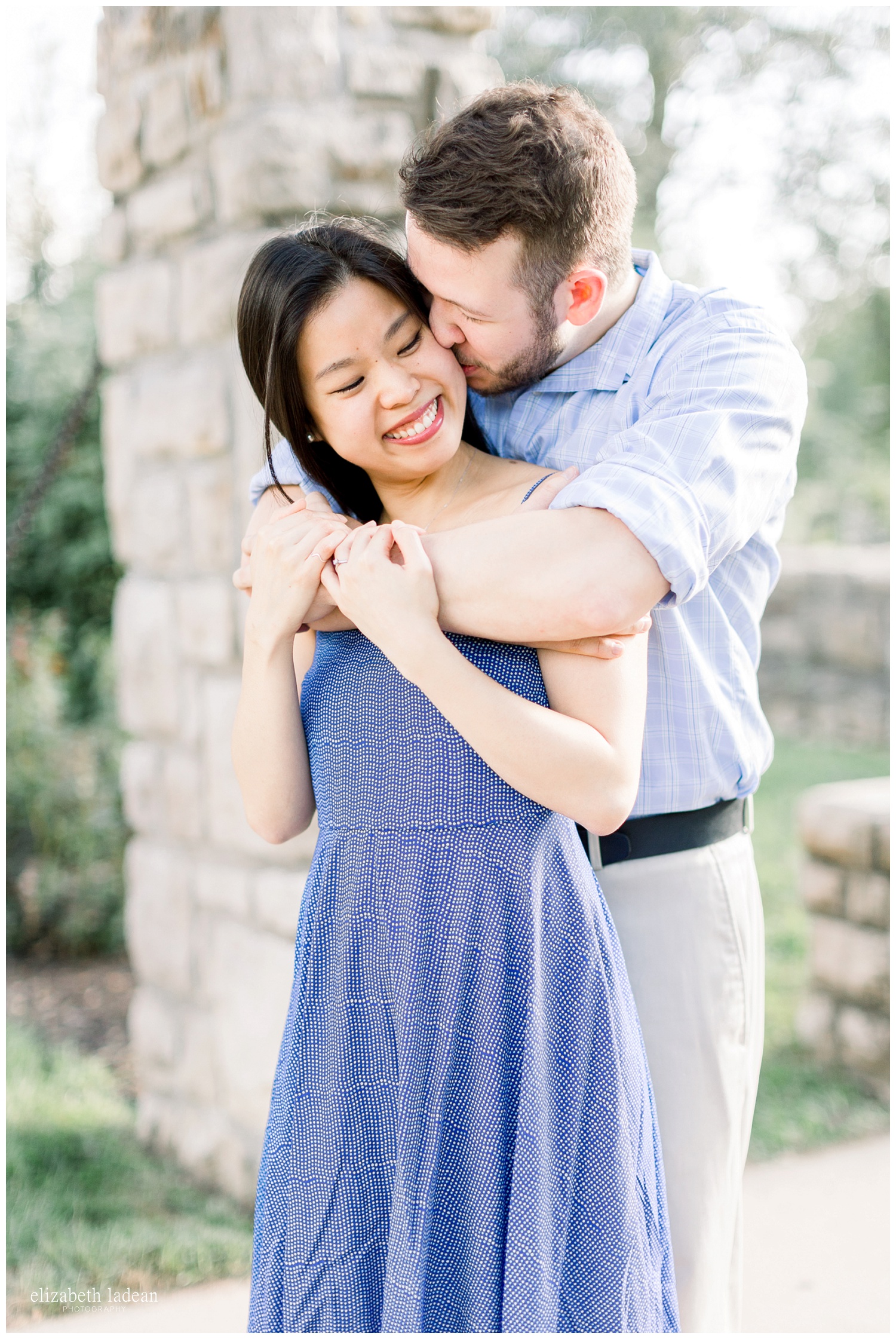 natural light engagement photography kansas city