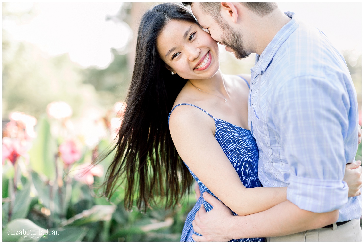 Loose Park engagement photography