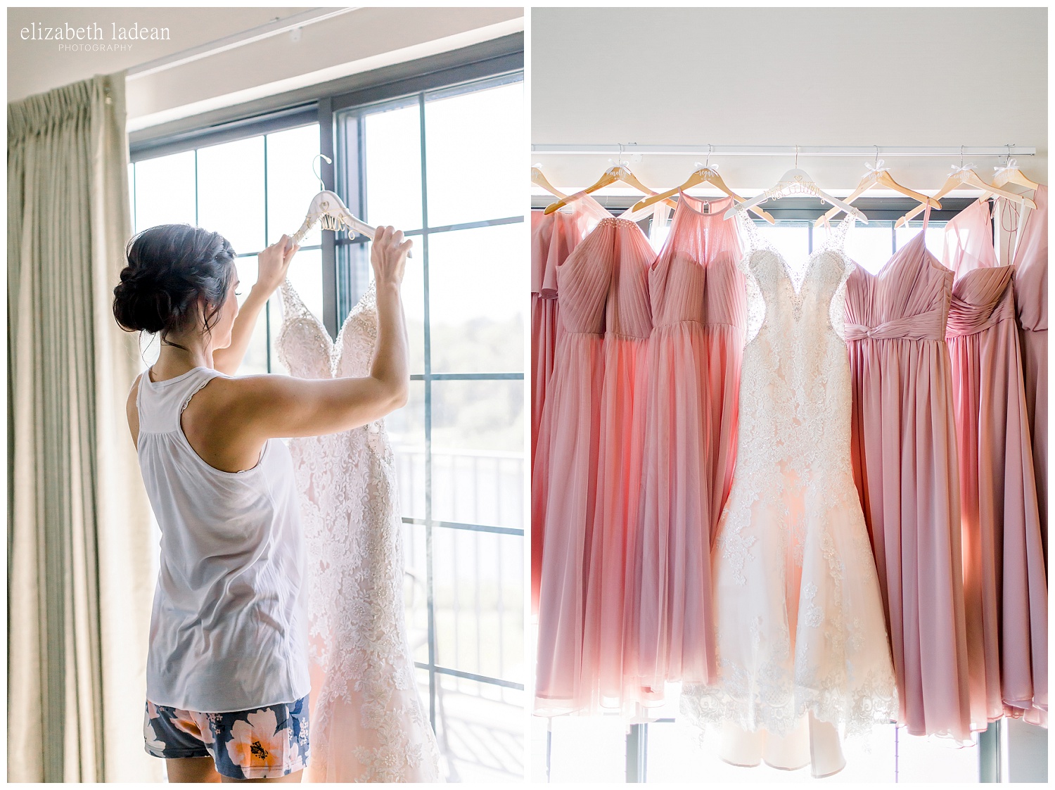natural light wedding photos in kansas city