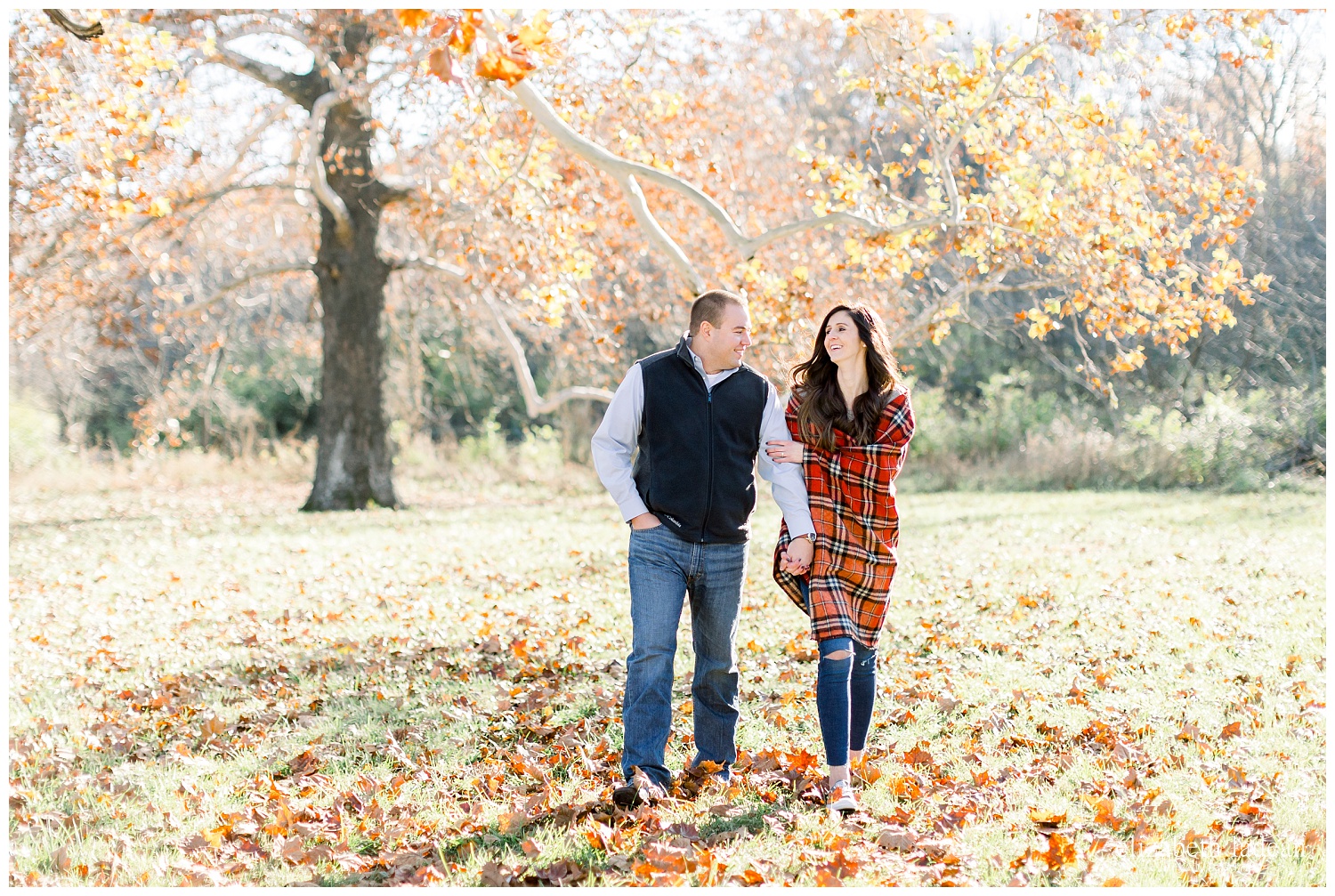 KC natural light engagement photography