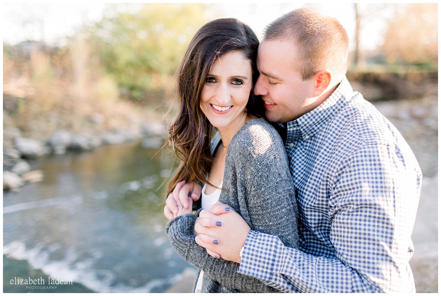 Joyful engagement photography