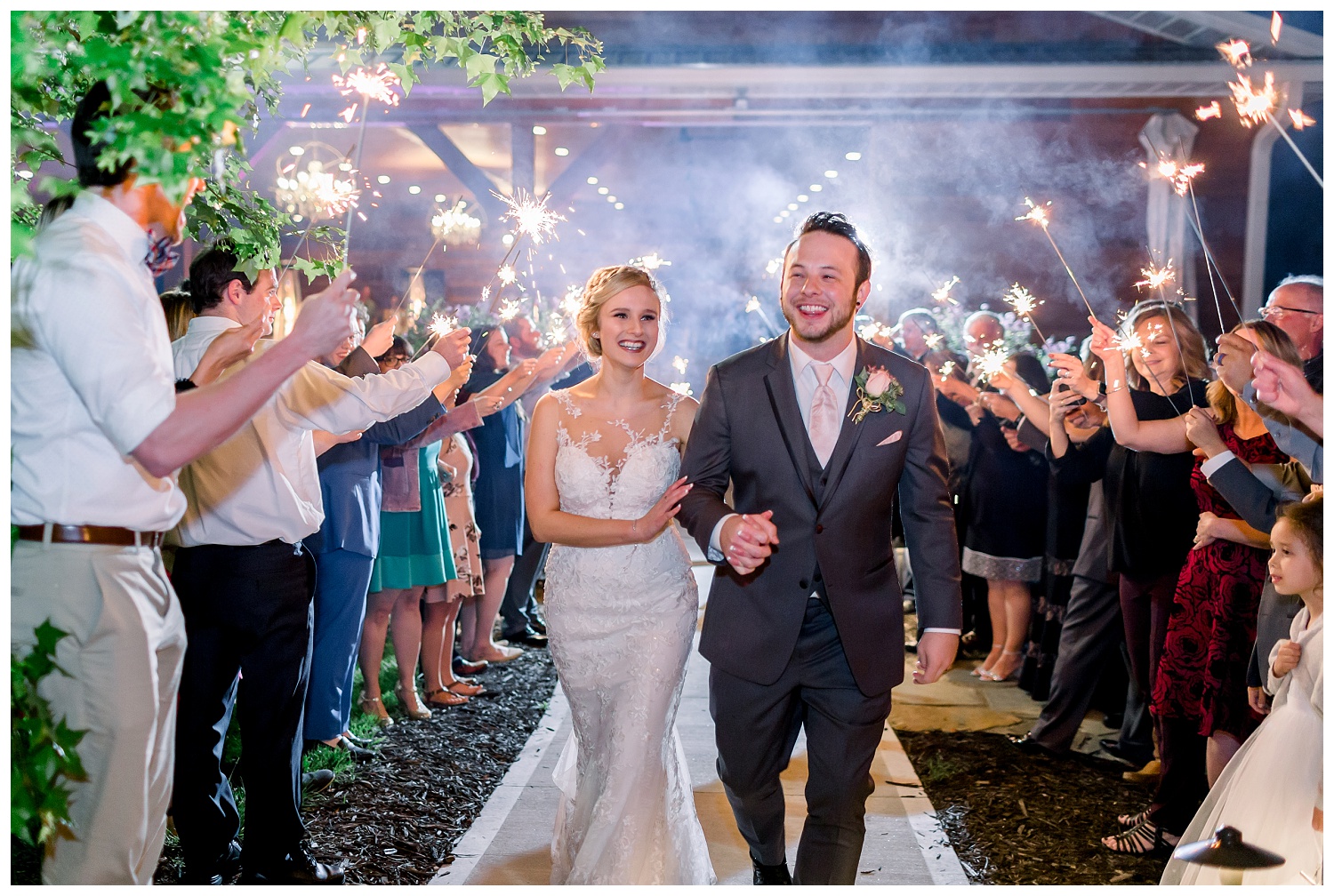 Sparkler exits photography