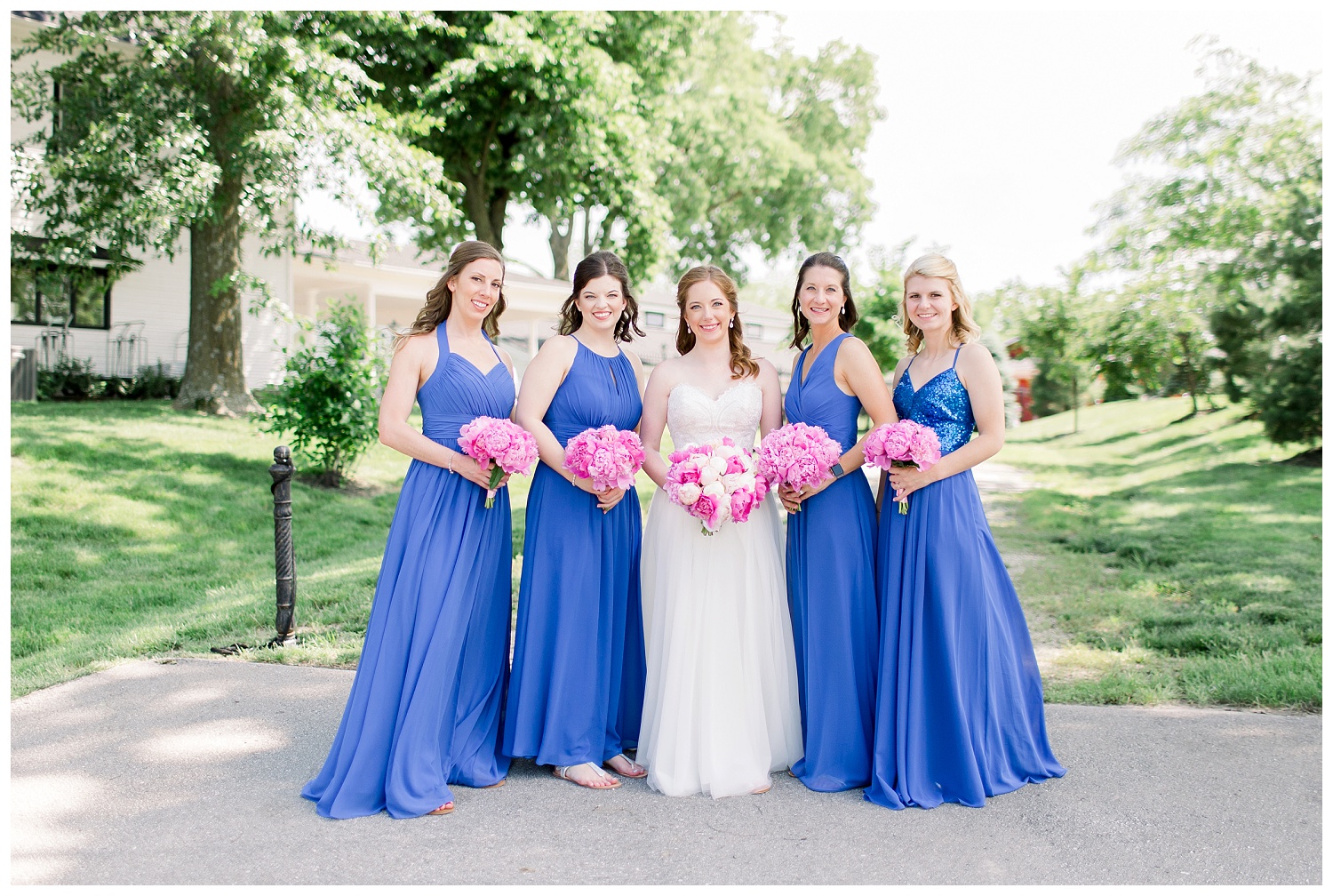 Royal blue bridesmaids dresses