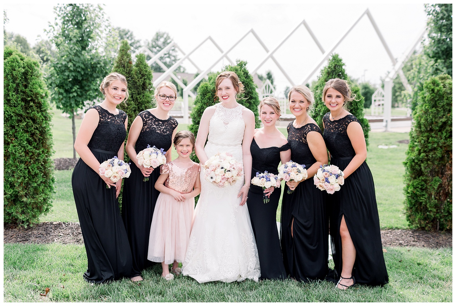 black bridesmaid dresses