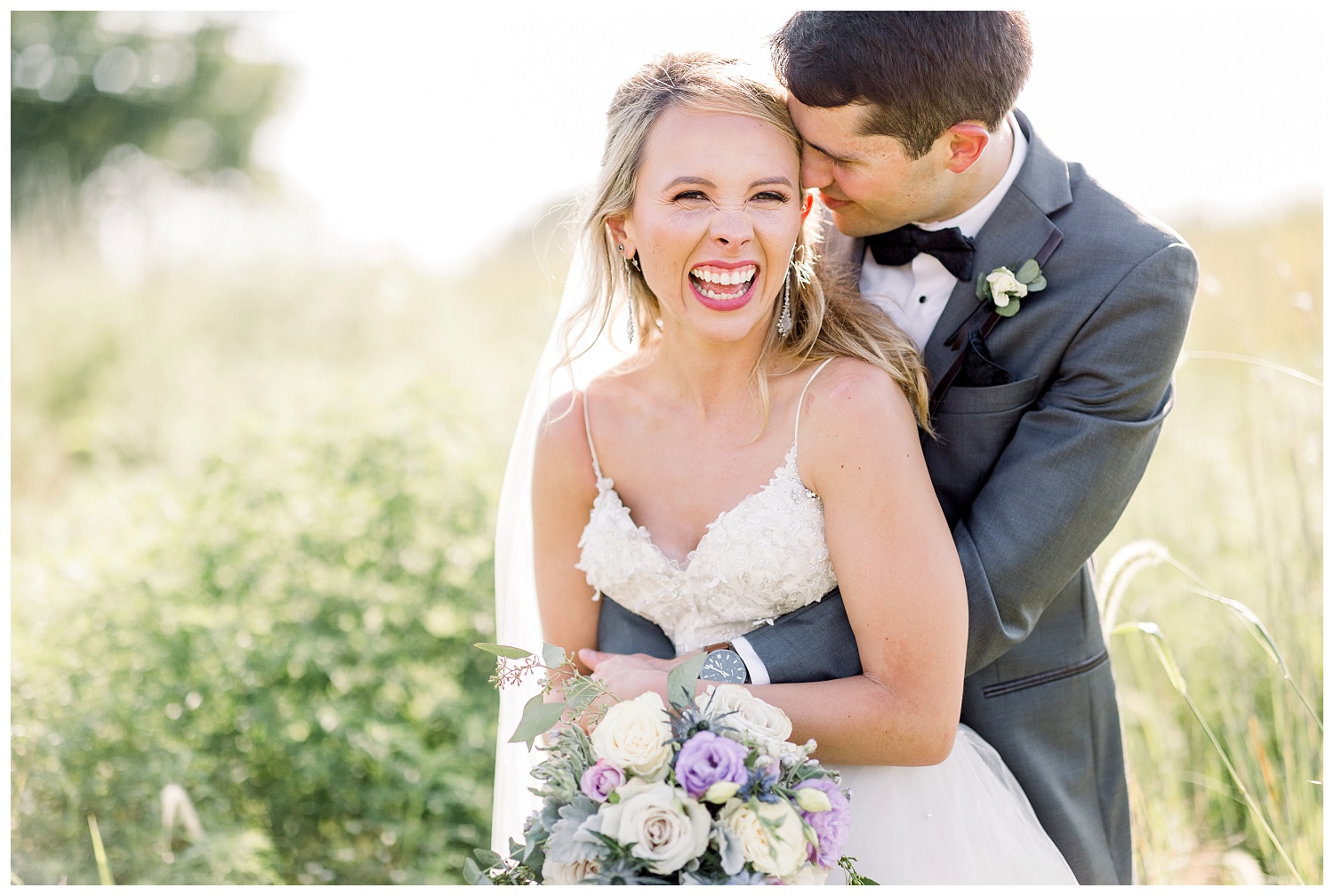 light and bright wedding photographer in Kansas City