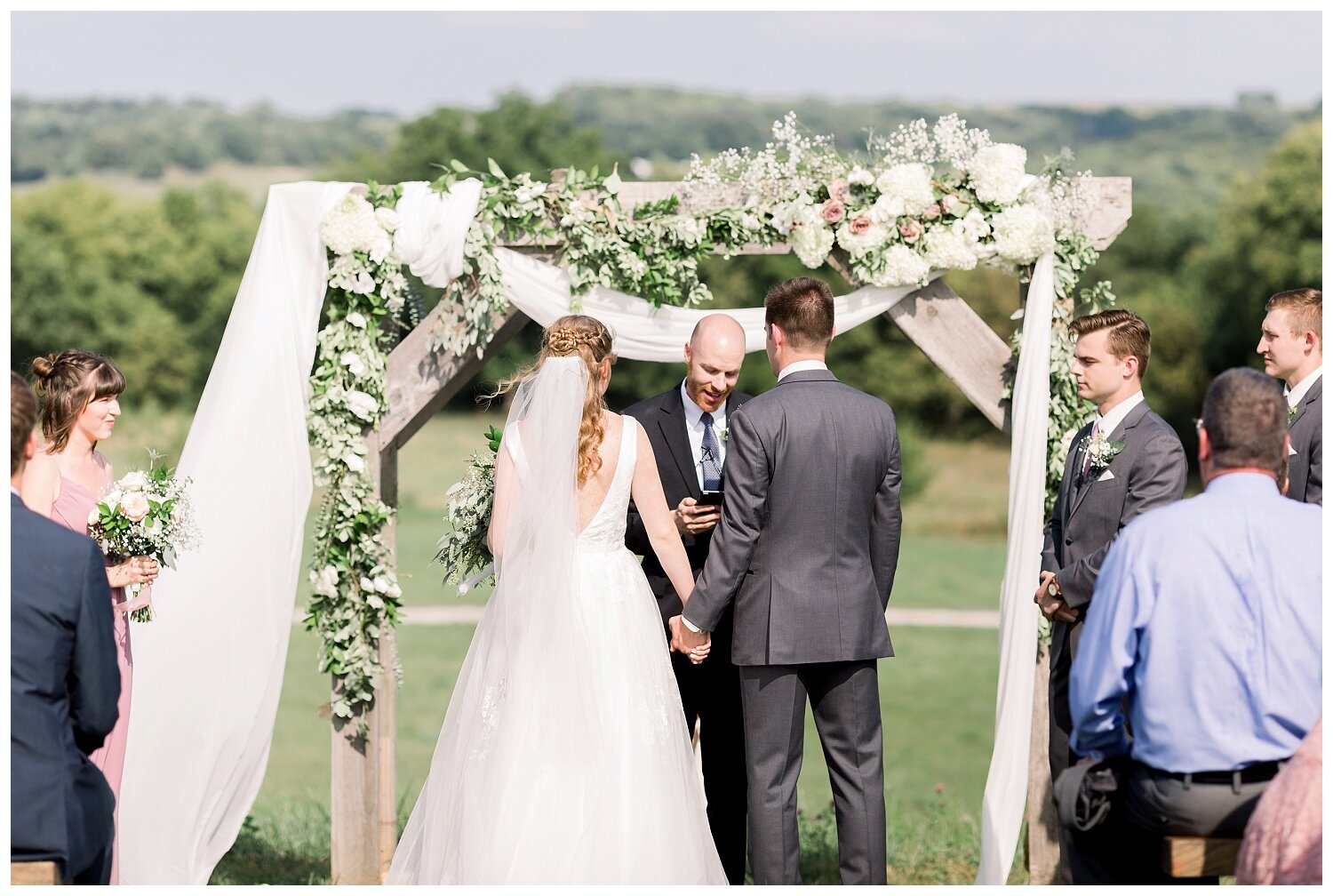 Farmhouse Styled Wedding at Timber Barn in Weston // Sarah + Zak