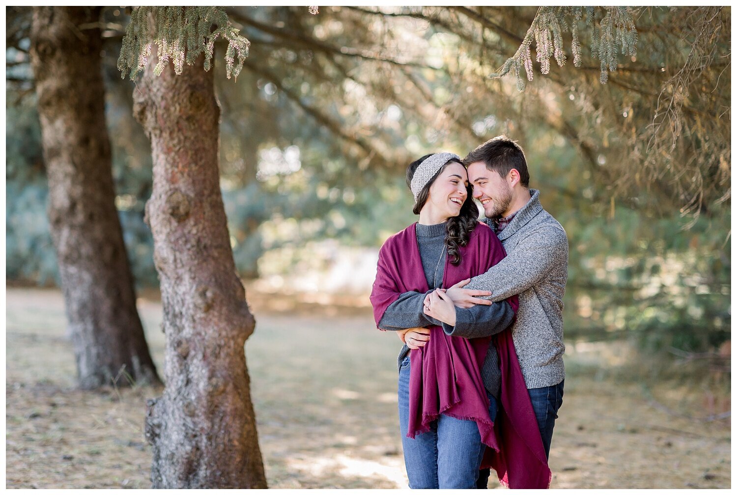 Engagement photos at St. Benedictine College