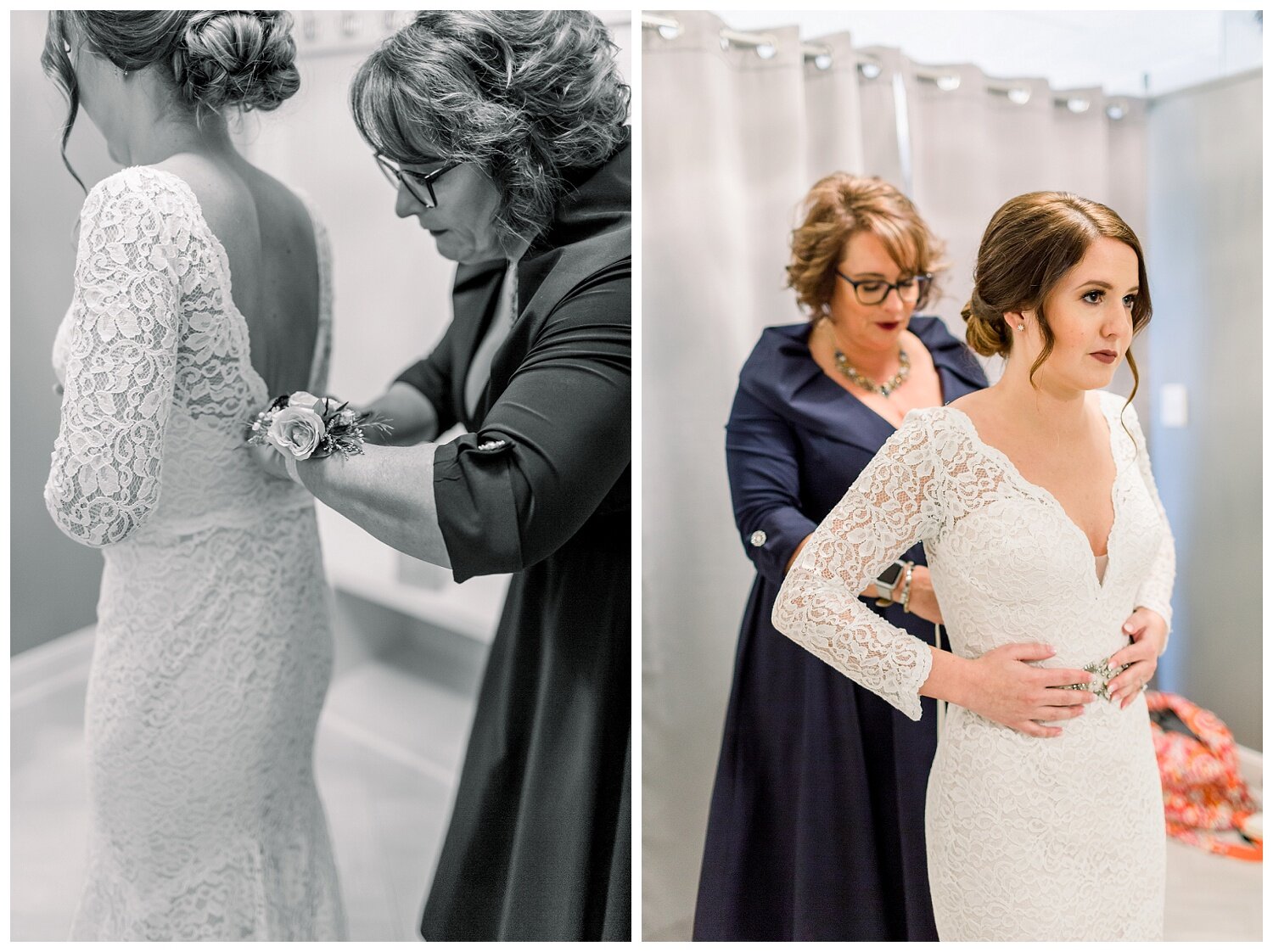 bride prep at 1890