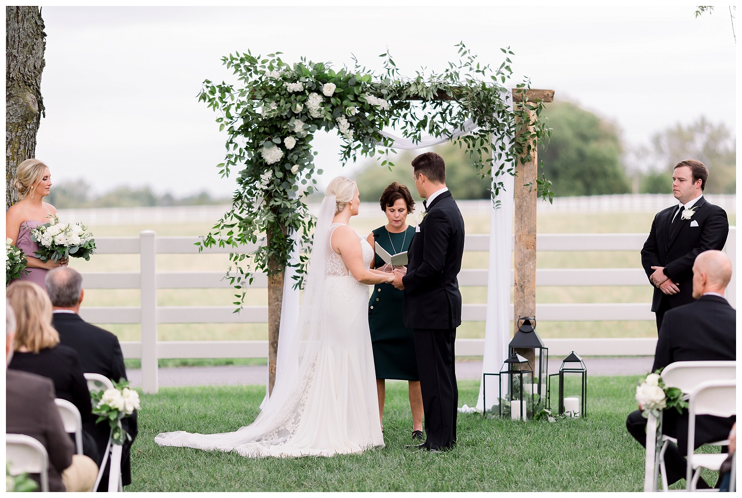 outdoor wedding at Lone Summit Ranch Kansas City Missouri