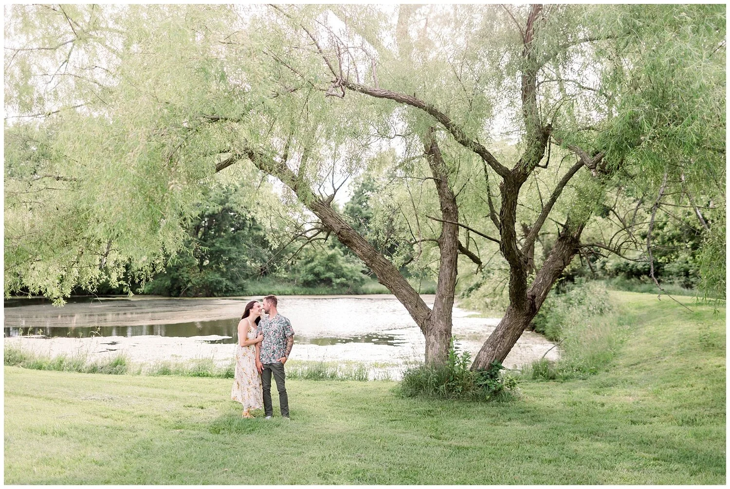 Kansas City Engagement Photos at The Legacy at Green Hills // Amy + Dalton