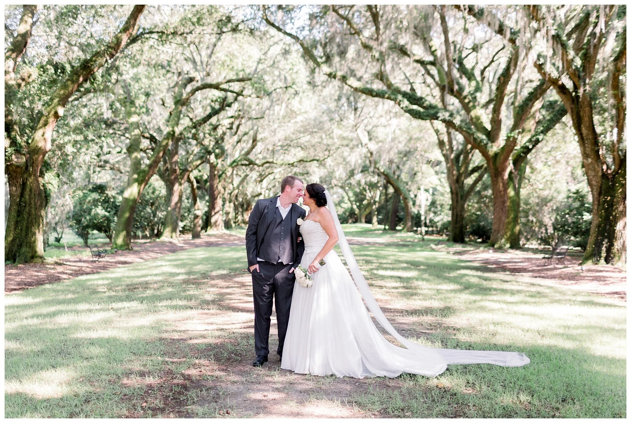 Spanish moss wedding venues in Charleston SC