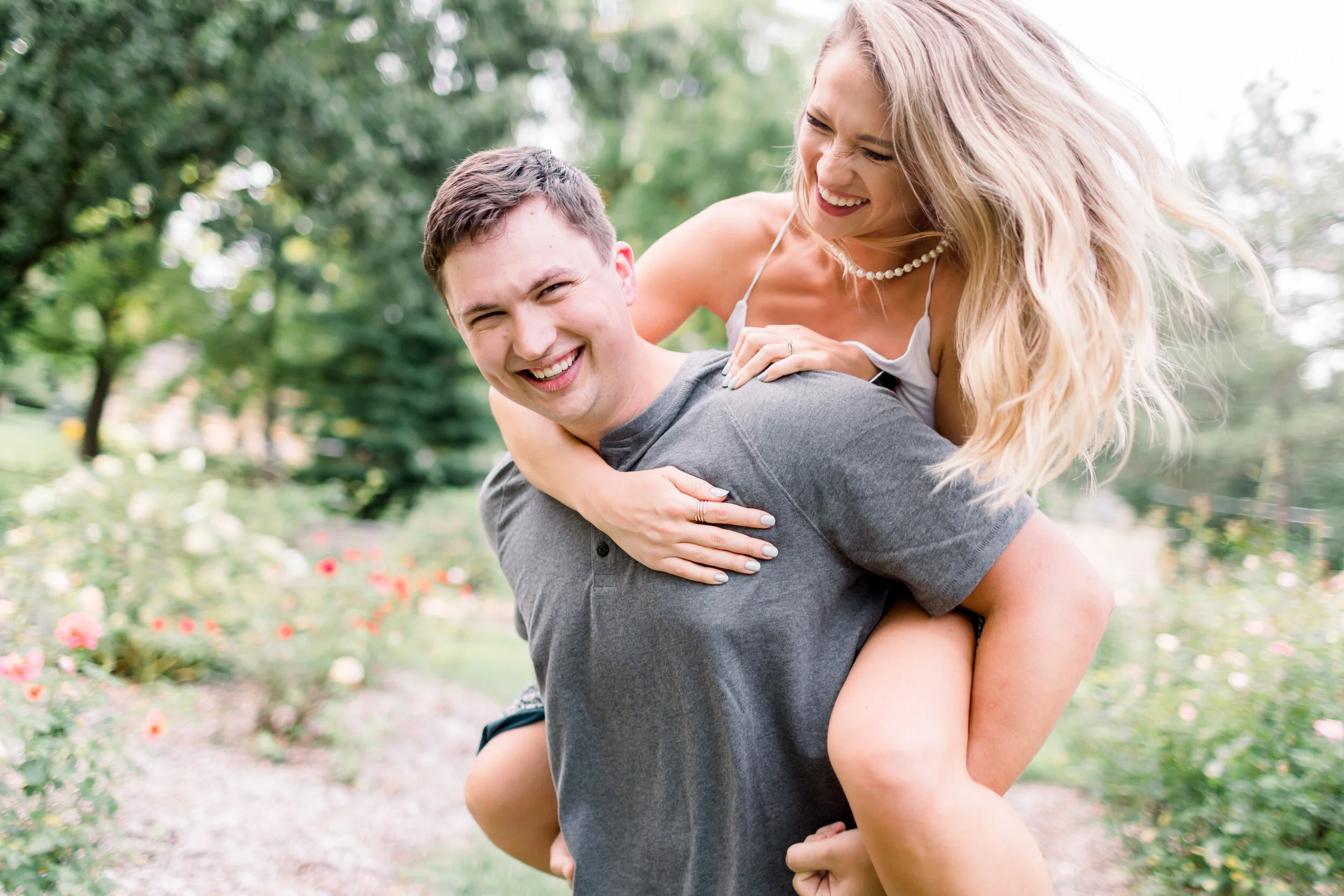 Kansas City Engagement Photos, Antioch Park // Kaylie + Cameron