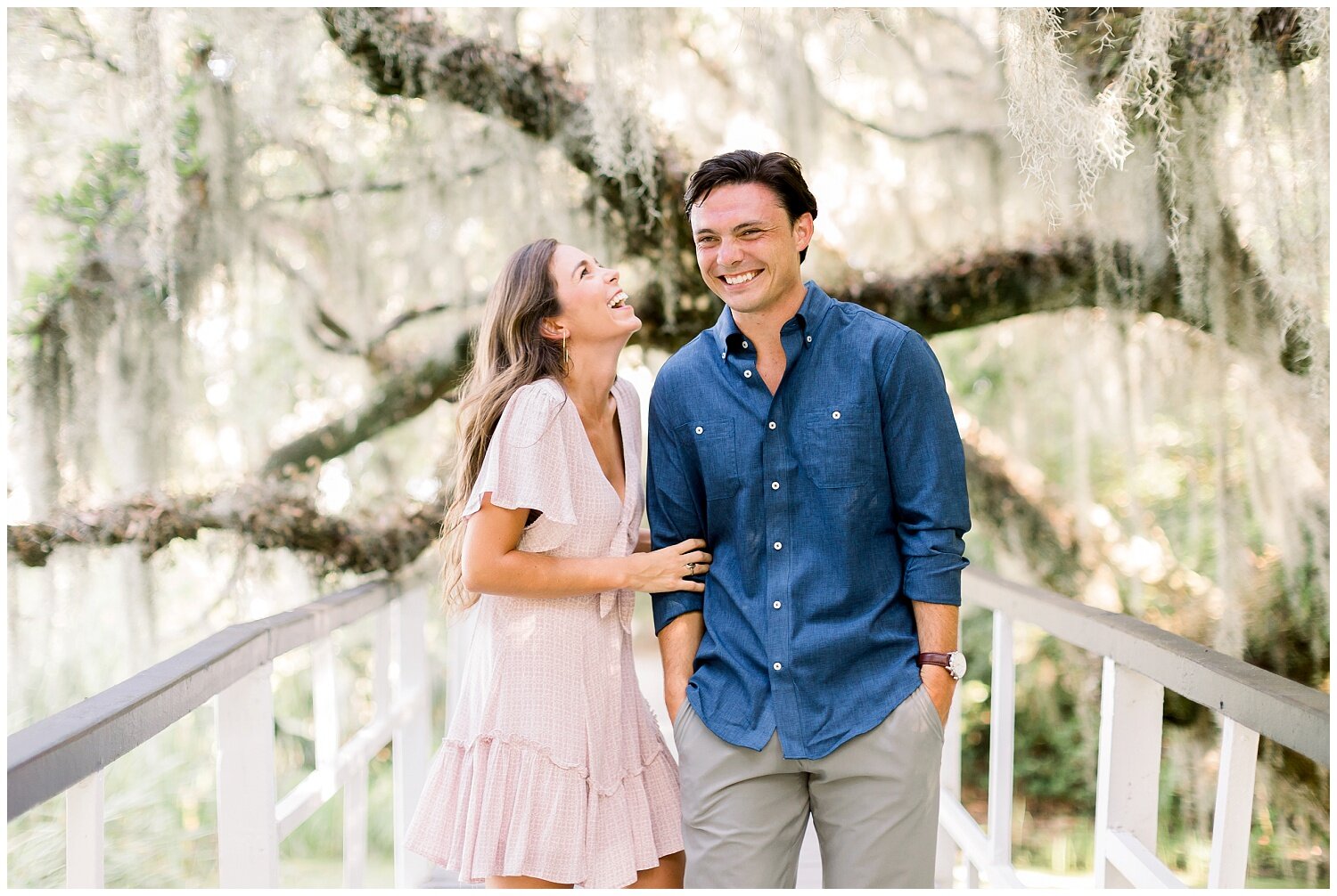 Charleston Engagement Photos at Magnolia Plantation and Gardens // Maddie + Jackson