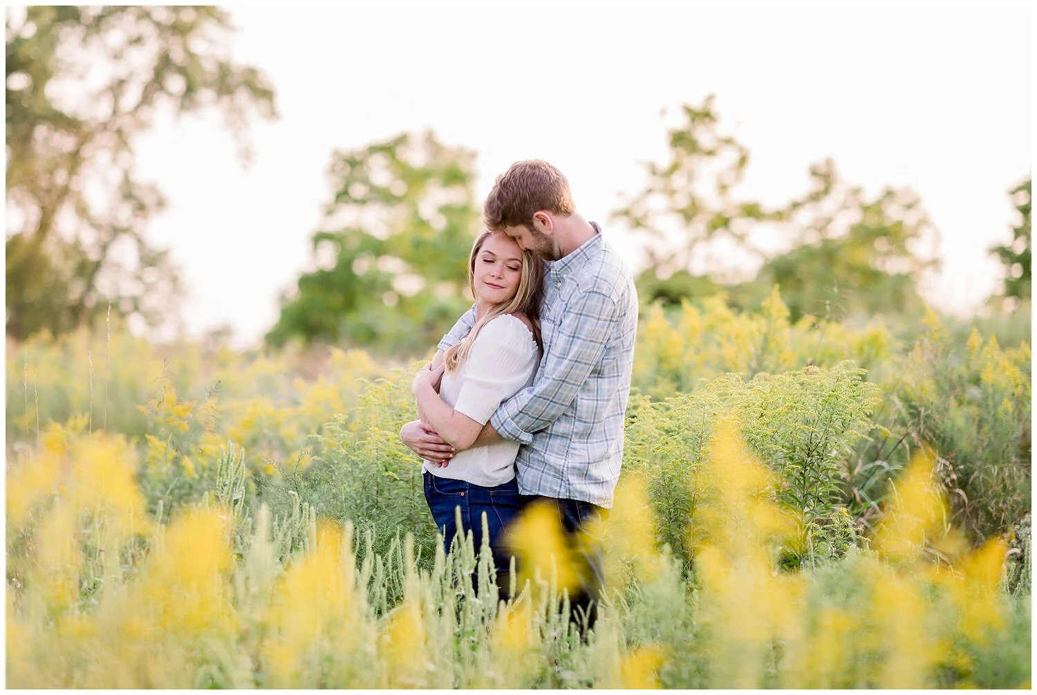 Midwest Fields of Gold Engagement Session // Abby + Matt