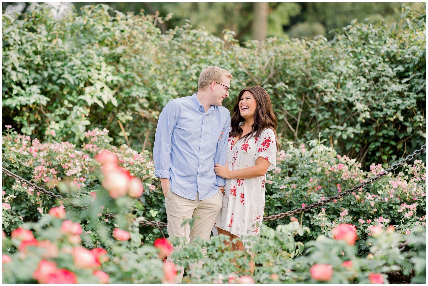 KC Engagement Session at Loose Park // Lani + Jake