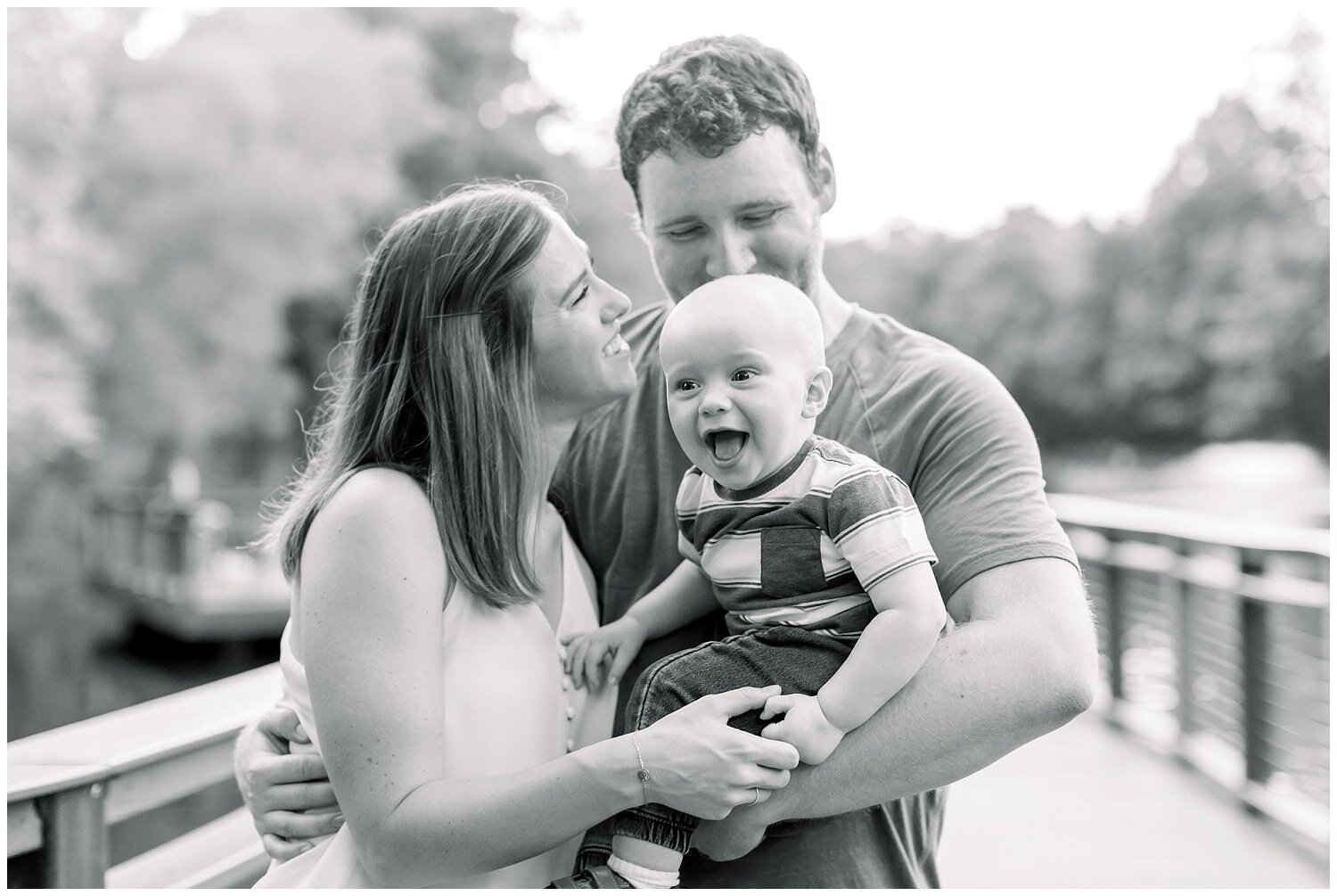 Family Photos at Antioch Park // Ben, Bailey, and Little Graham!