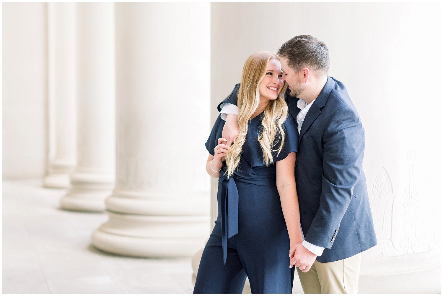 Engagement Photos at The Nelson Atkins, KC // Brynn + Jordan