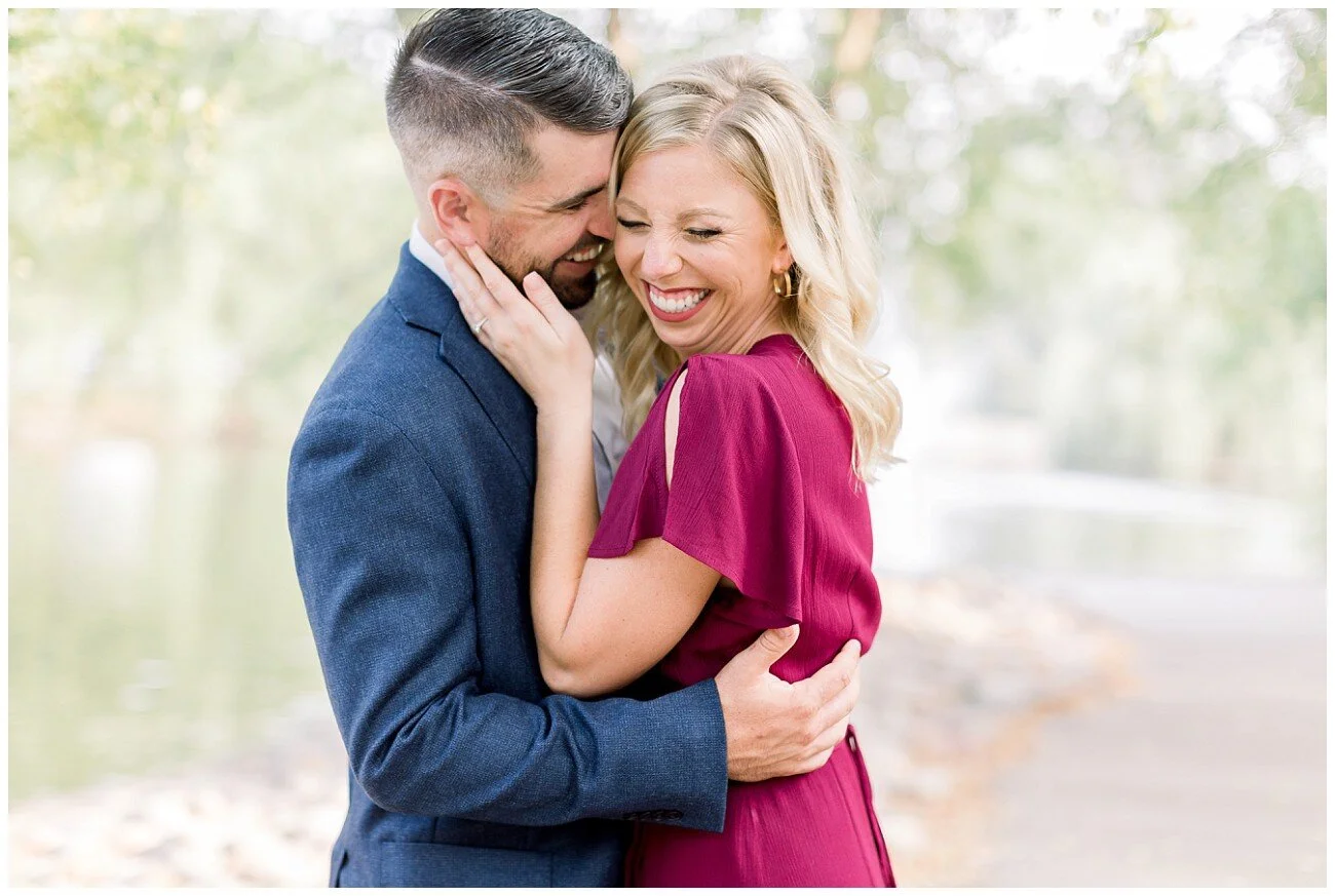 Kansas City Engagement Photos at Loose Park // Katie + Brennon