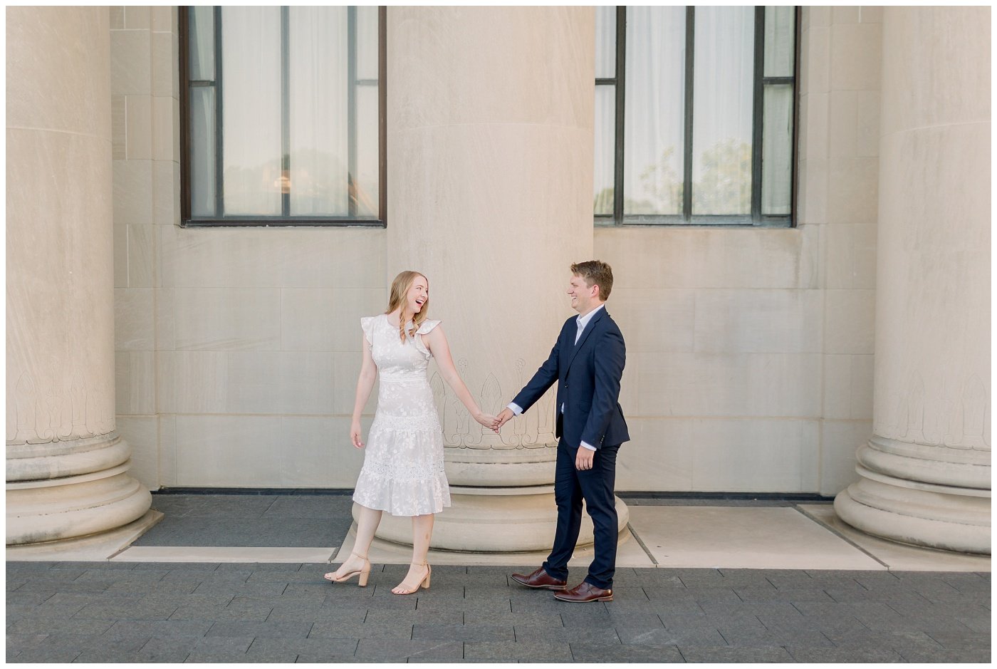 Engagement photos at The Nelson