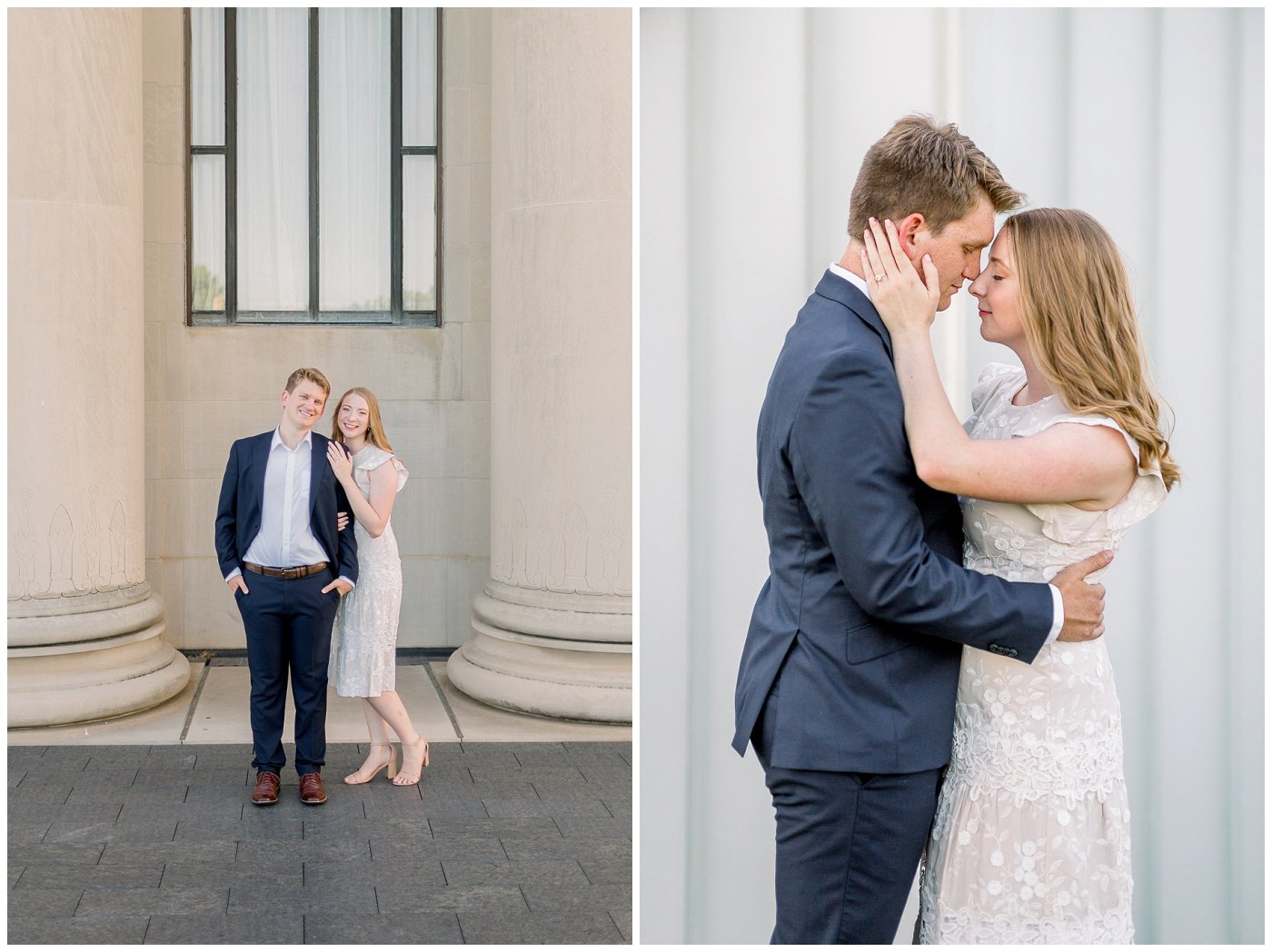 Engagement Photos at The Nelson Atkins