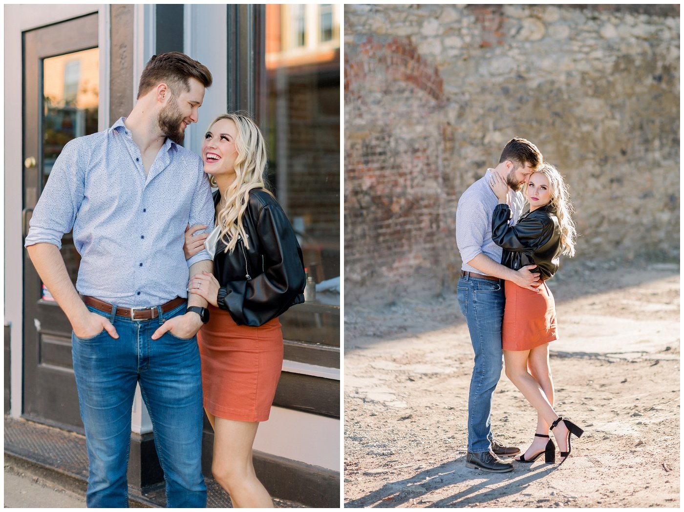 River Market Kansas City engagement session