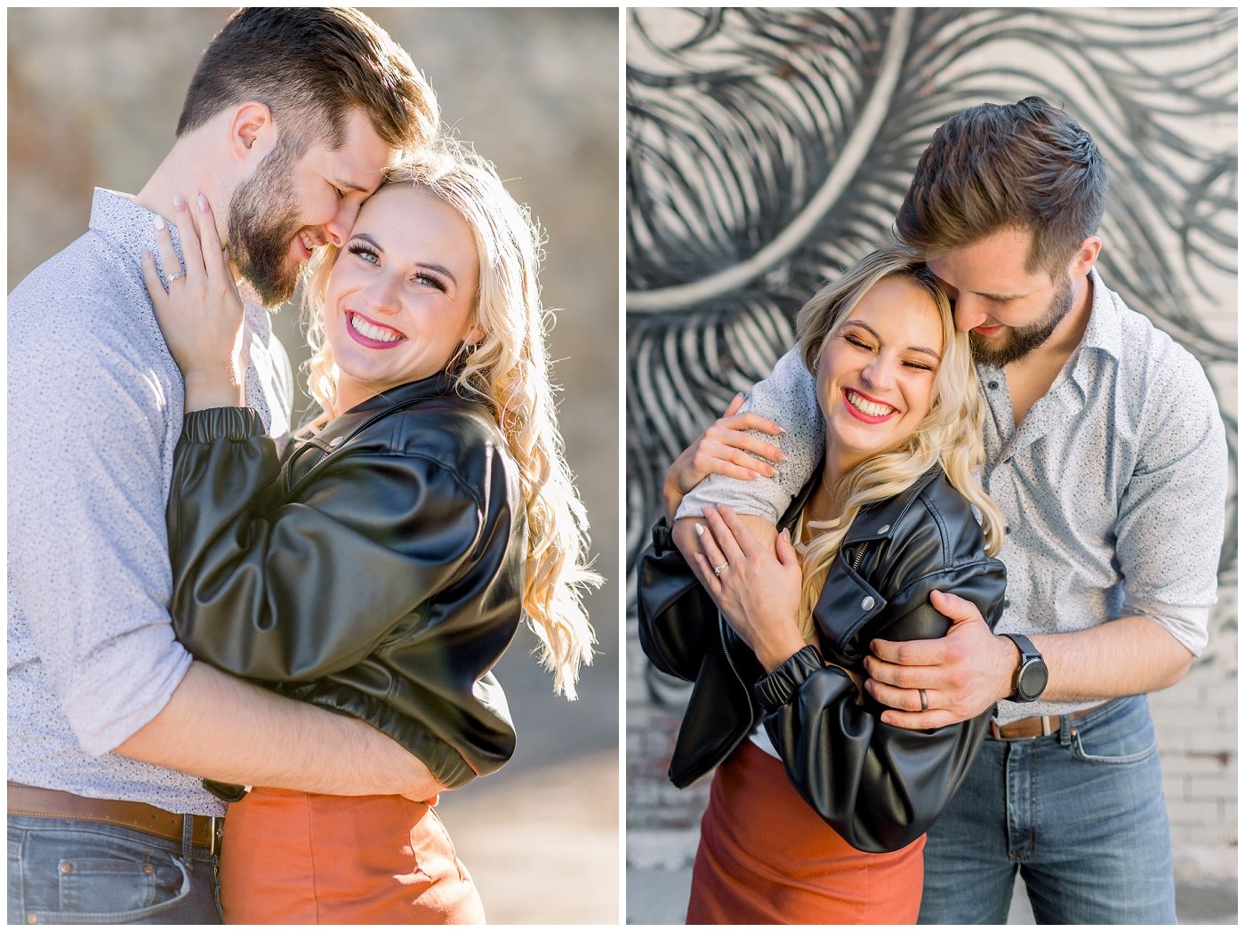 City market engagement photos