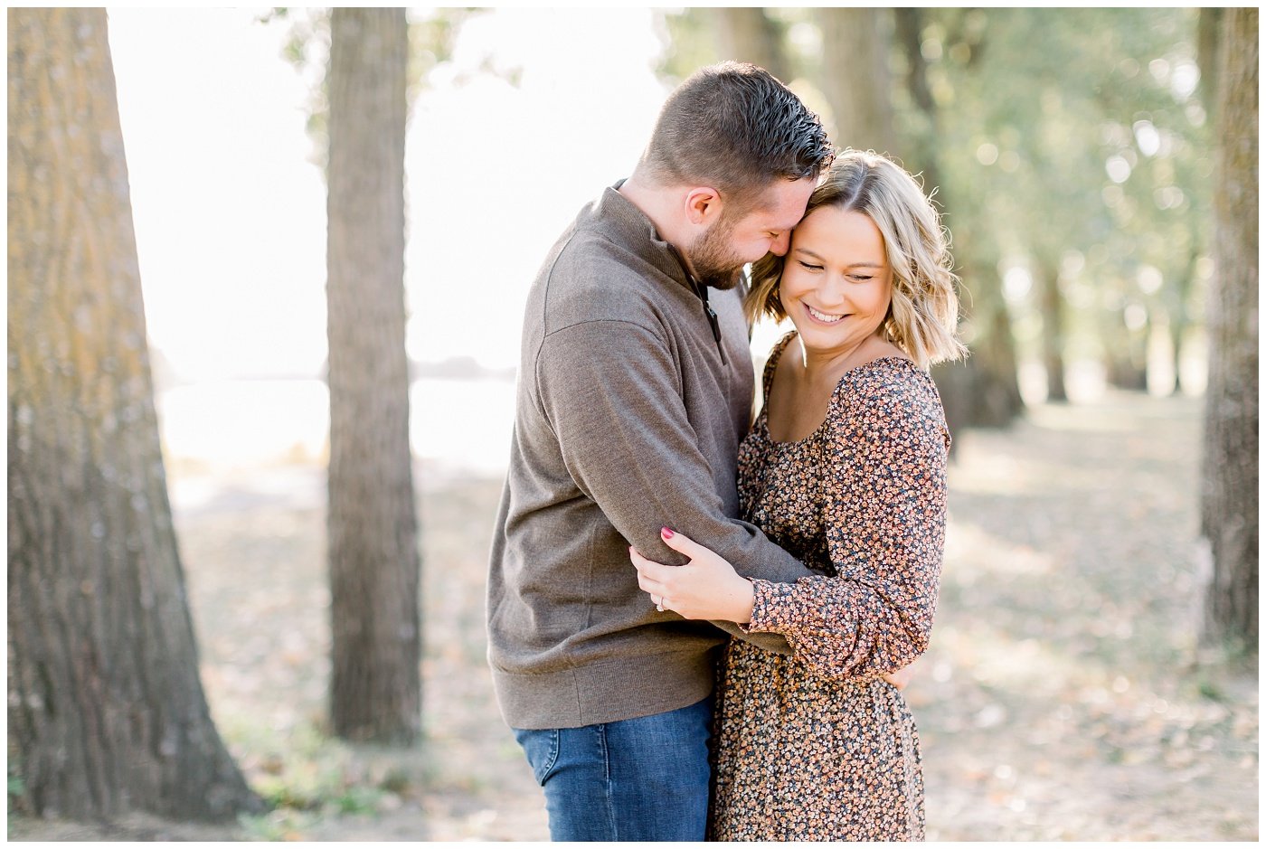 English Landing Park engagement photos