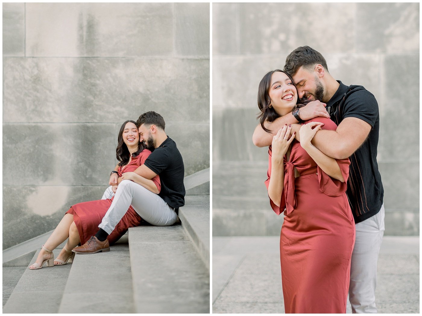 Classic engagement photography in KC