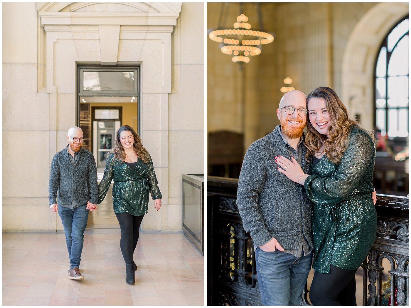 Engagement Photos at Union Station