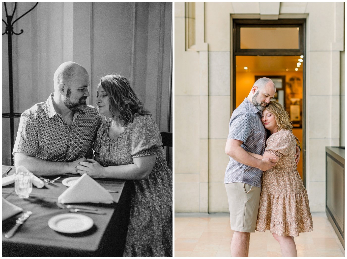 Union Station engagement photos