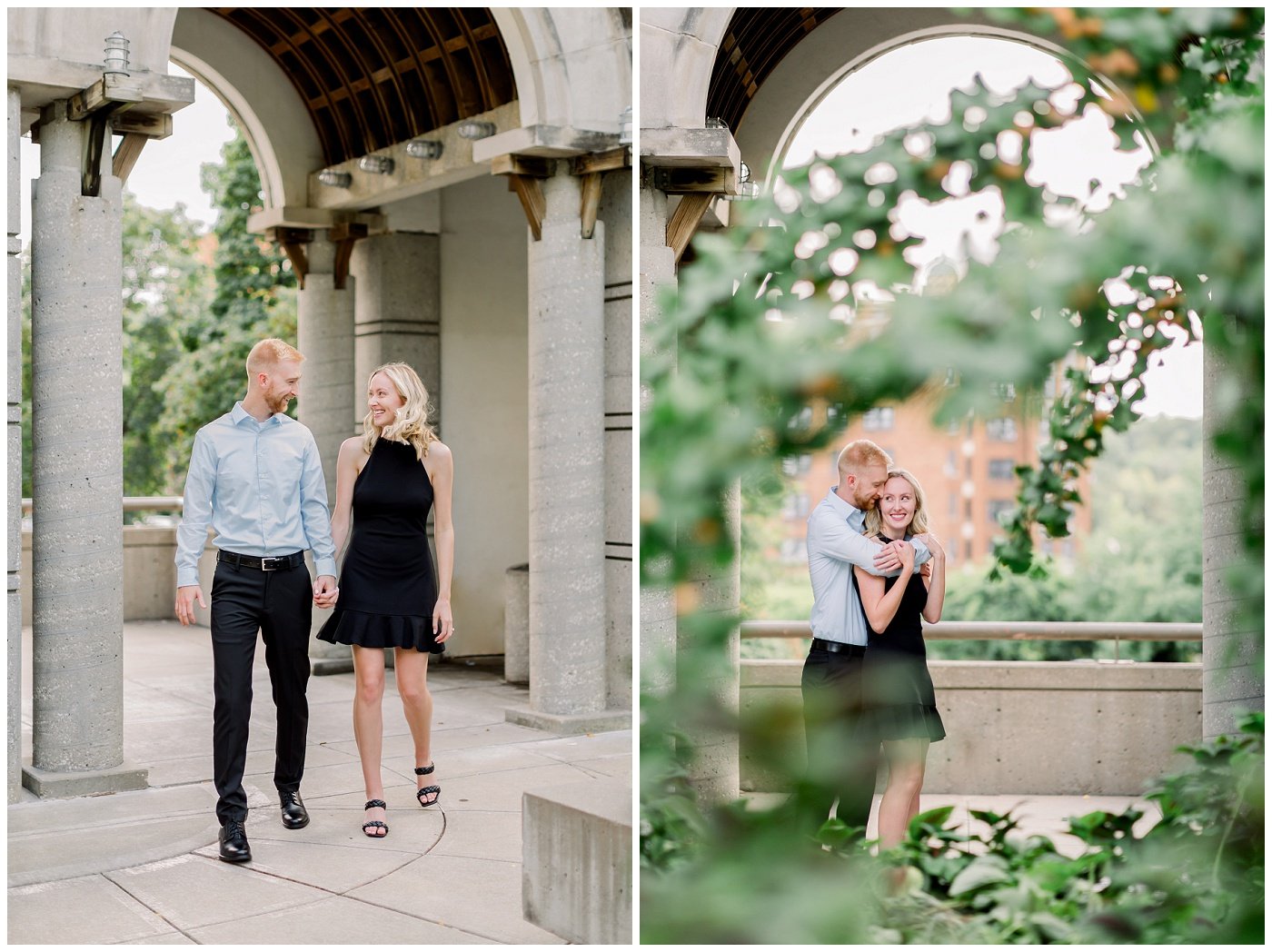 Country Club plaza engagement