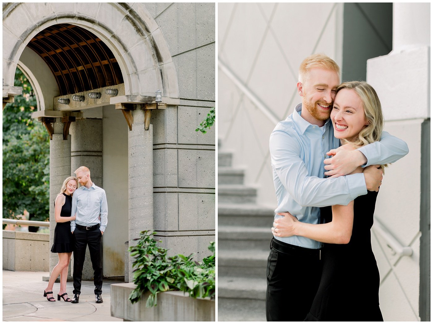 Downtown KC engagement