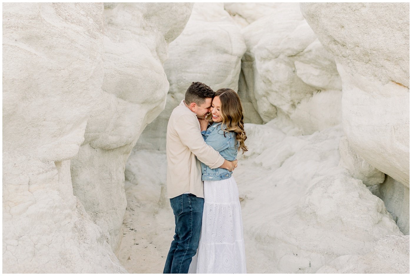 Engagement photos in the mountains