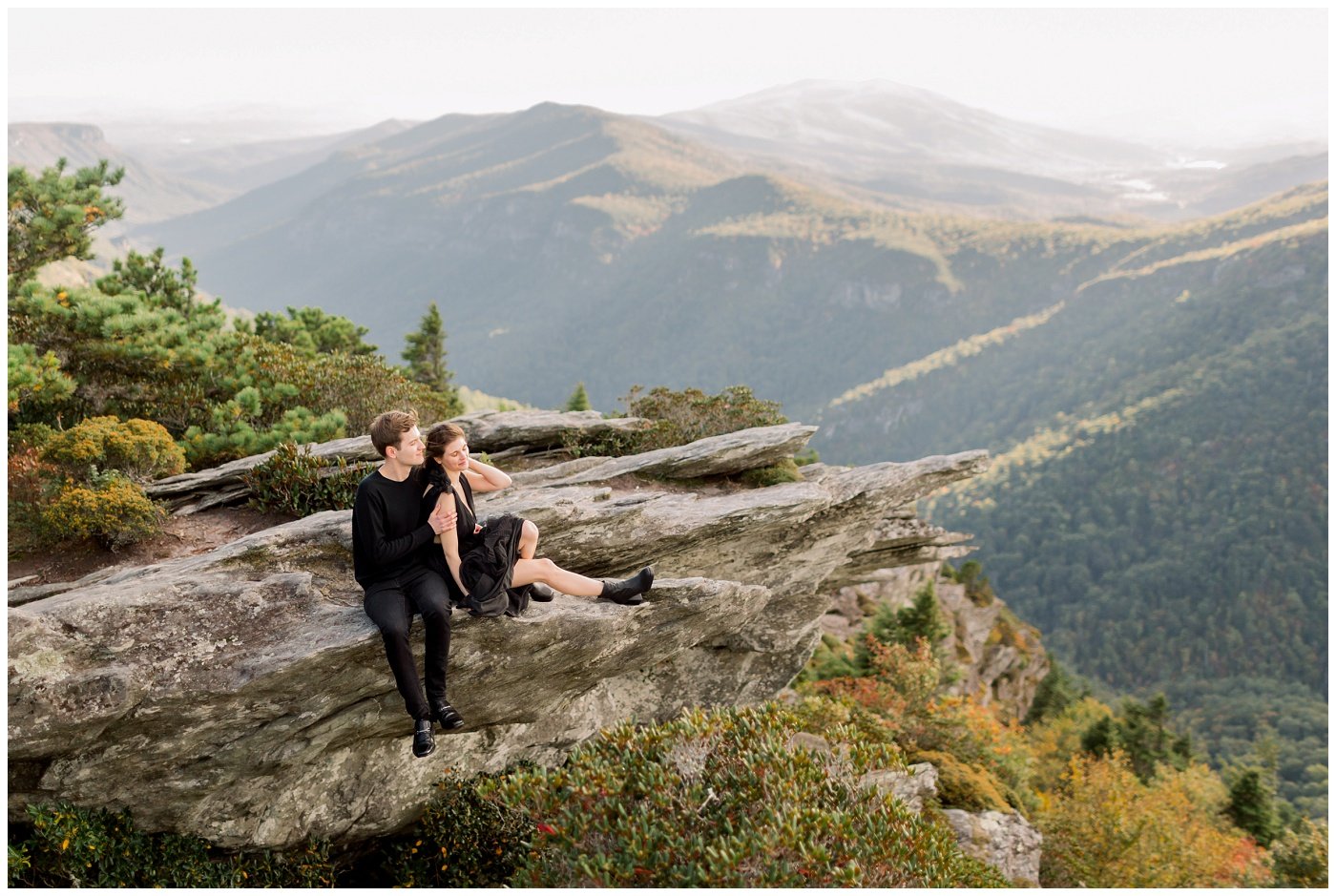 Asheville engagement photography