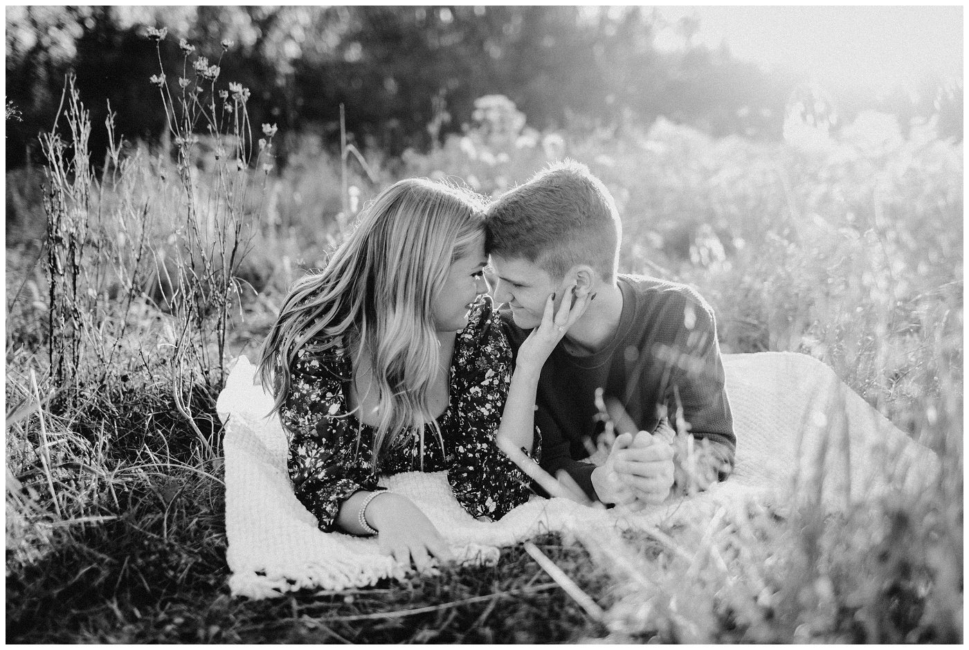 Little date style engagement photos
