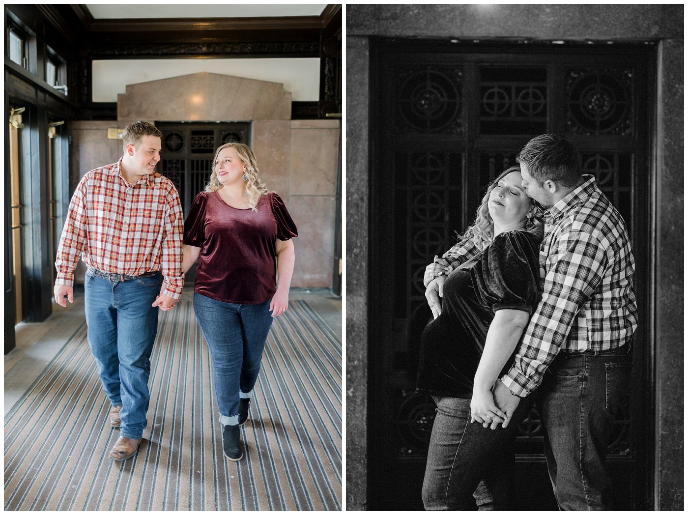 Union Station engagement photos