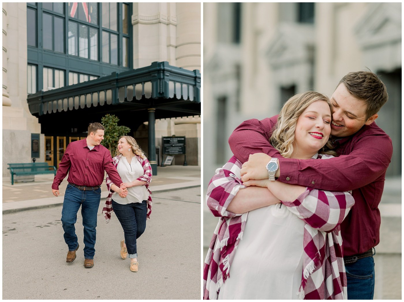 Union Station engagement pics