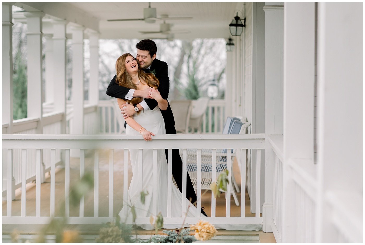 Dreamy December Wedding Day at Hawthorne House // Allyson + Kyle