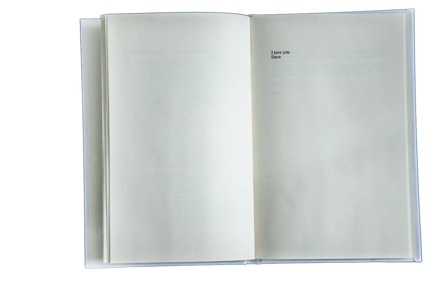Excerpt from "love letter - w4m"