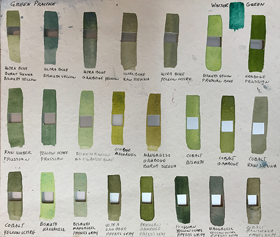 Blue Ridge Oil Paint Color Chart