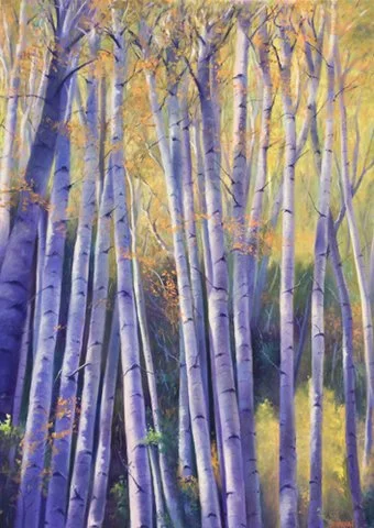 Aspen Gold, pastel, 25 x 19