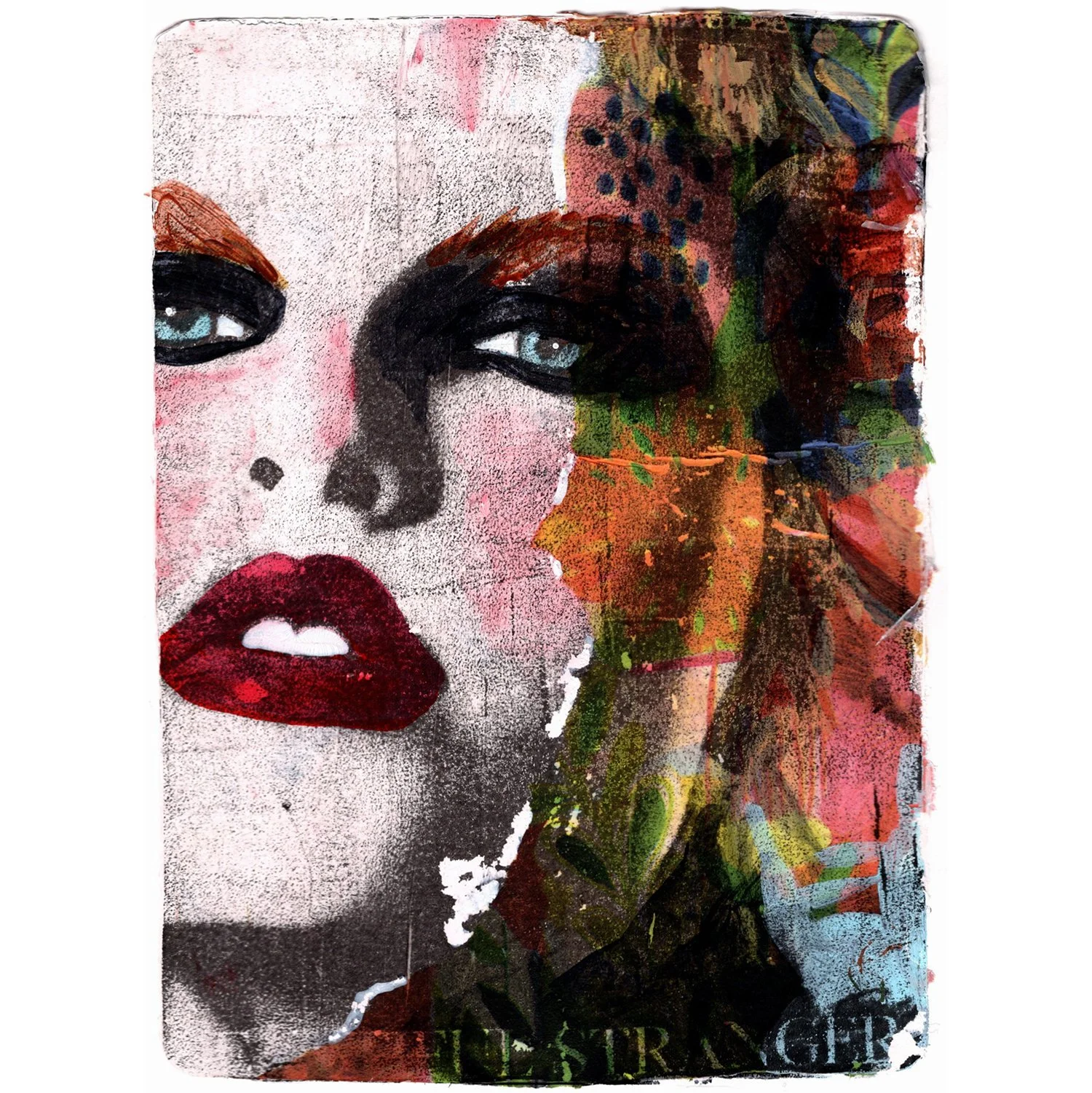 FIT TO PRINT - GELLI PLATE IMAGE TRANSFERS