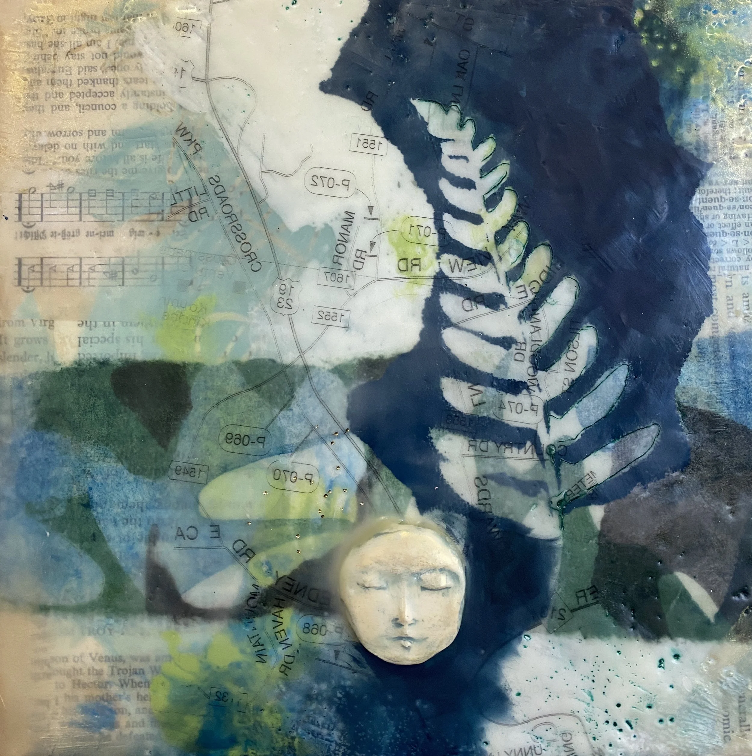 LAYERS OF MEANING: ENCAUSTIC COLLAGE
