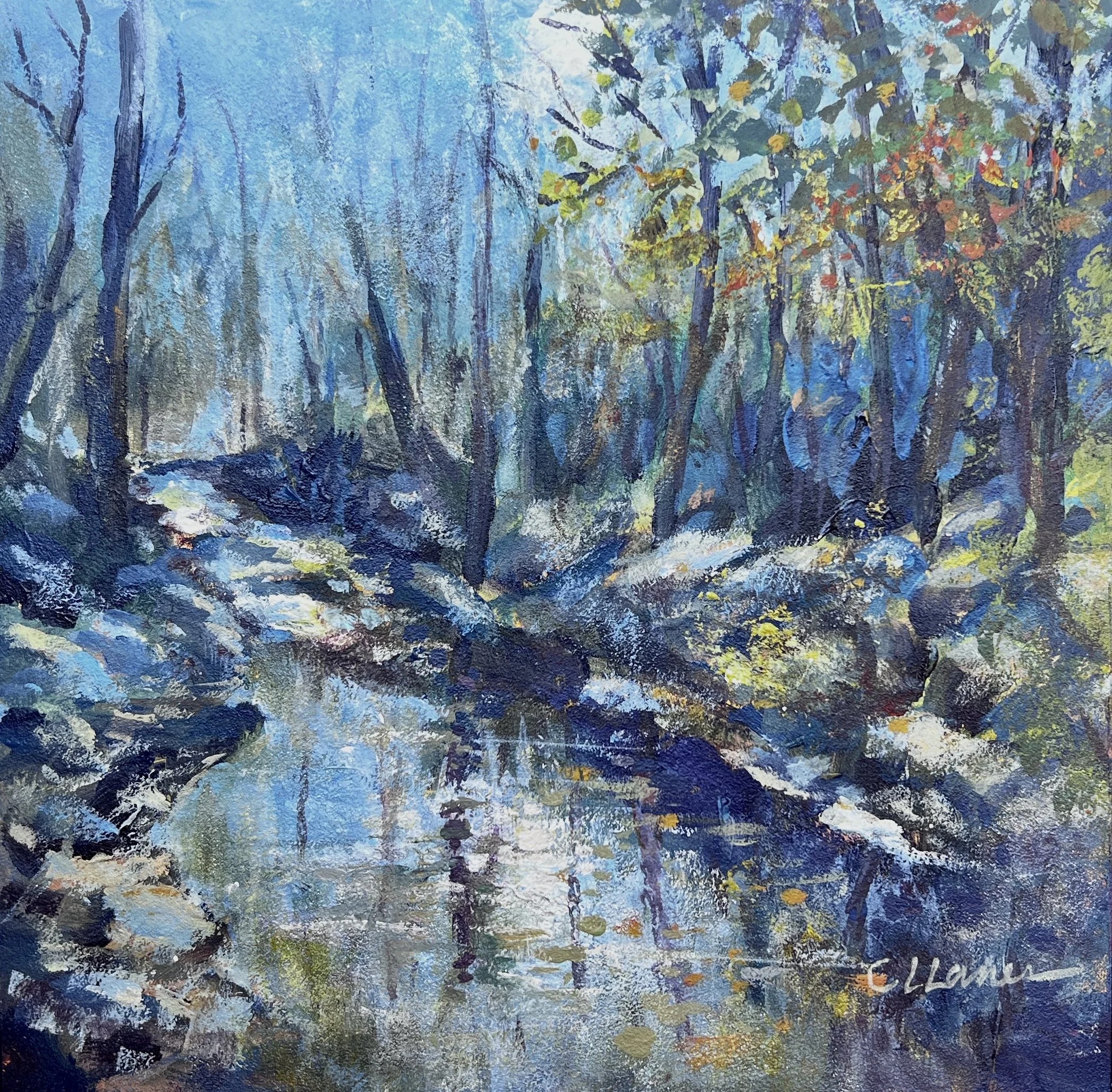 C Llanes, Moon Rising, Acrylic.JPG