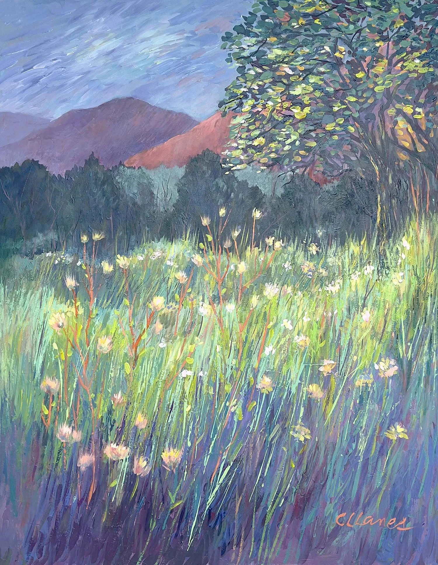 Cynthia Llanes, One Summer Day, Acrylic.jpeg